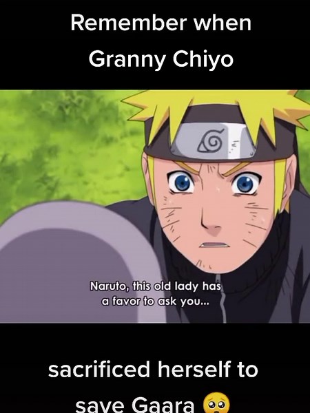 Granny Chiyo Saves Gaara in English Episode | Naruto Shippuden