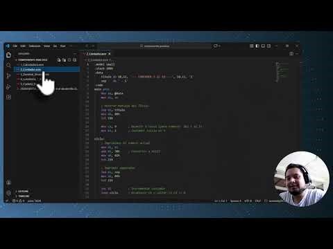 Video Arquitectura procesador con MASM/TASM