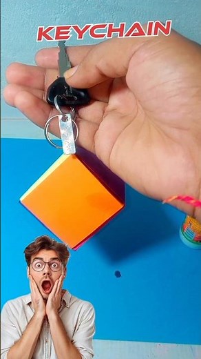 Unlock Your Style with Handmade Paper Keychains 😱