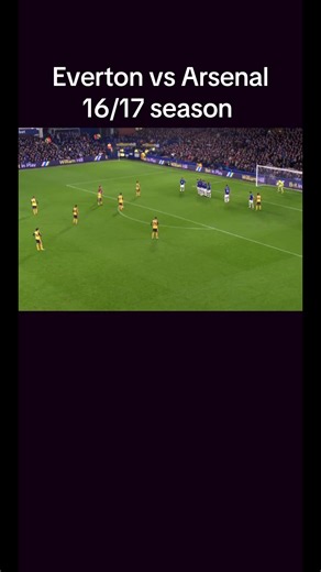 Everton vs Arsenal 16/17 season #football #premierleague #highlights #arsenalfc #evertonfc