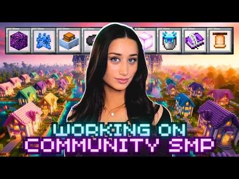 Building my Community SMP - Stores! (Minecraft Survival Series)