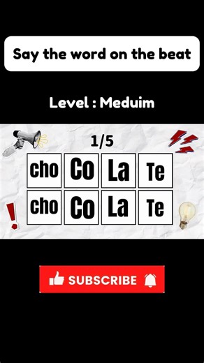 Say The Word On The Beat | Level Méduim