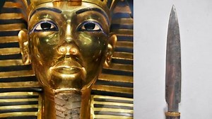 A famous dagger found in the wrapping of Egyptian King Tutankhamun's mummy was made with iron from a meteorite. Here's a look at the science behind it. | CBC Calgary