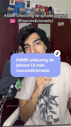 ASMR unboxing iPhone 13 mini reacondicionado