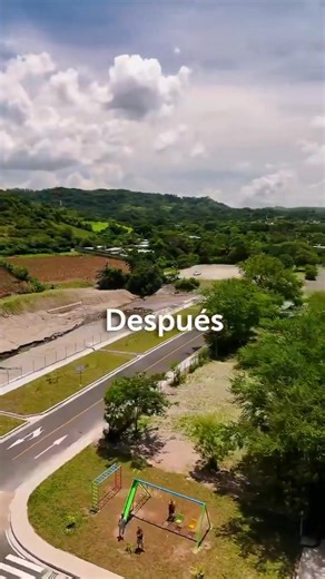 En el Distrito Italia eliminamos cuatro cárcavas de forma simultánea, que ponían en riesgo la unidad de salud y varias viviendas. Ahora, el área es segura para las familias que habitan en la zona. 🇸🇻 | Ministerio de Obras Públicas