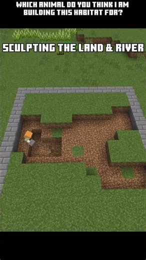 Starting an ANACONDA Habitat in Minecraft 🐍 | Timelapse PT1