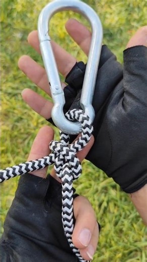 🔥The Secret Knot Every Adventurer Must Know! 🪢#diy #shorts #campping