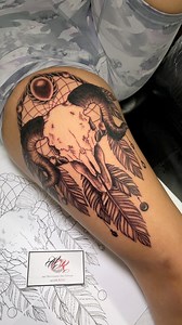 D R E A M C A T C H E R . .did this dream catcher idea for a client wanting to get something to keep the bad dreams away #tattoos #tattooideas #tattooartist #explore #fyp #viral #trending #wow | Allex Redd Ink