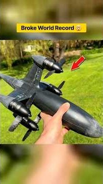 He built the world's FASTEST Drone...