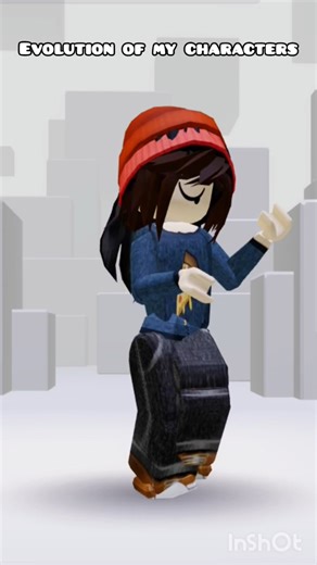 evolution of my avatars #roblox