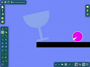 Glass Shattering Simulation in Algodoo