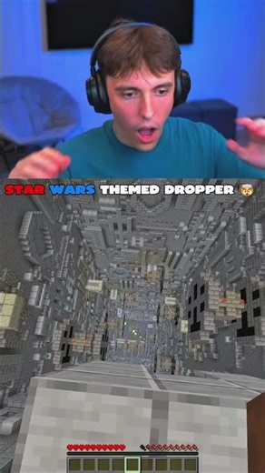 Star Wars Dropper is INSANE 🤯 #minecraft #shorts