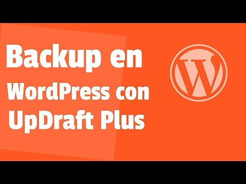 Cómo HACER un BACKUP en WordPress con Updraft Plus - De los Mejores Pugins para Copias de Seguridad