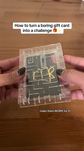 POV: You thought gift cards were boring… until the Gift Card Maze 🎁 Perfect for Secret Santa, friends, or anyone who says “I don’t want anything” Sprinkle in a bit of extra fun and make them work for the prize 🤩🤭 Product tagged in this video! #g#giftcardmazegiftinspo #g#giftguideunder10s#stockingfillersukbudgetgifts