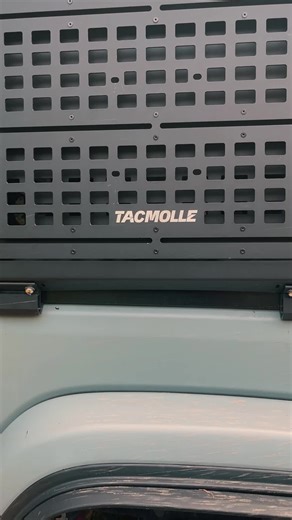Overland Smarter, Not Harder! 🔧🔗 Must-Have Rear MOLLE Panel!#TACMOLLE #jeep #molle #mollesystem #camping #overlanding