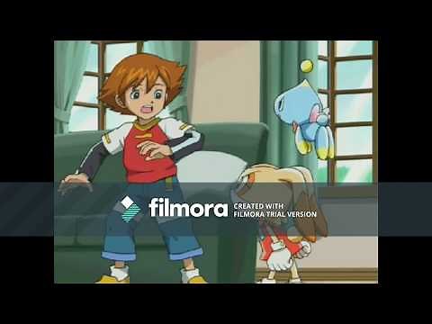 Sonic X Clip - Cream gets angry with Chris