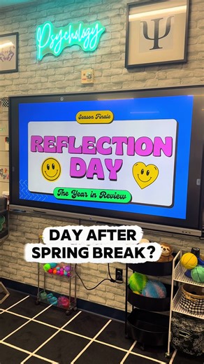 Enhancing Classroom Connection with Reflection Day