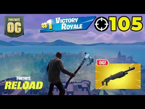 105 Elimination Solo "RELOAD” Gameplay Wins (Fortnitemares Chapter 7 Season 1 PS5 Controller)