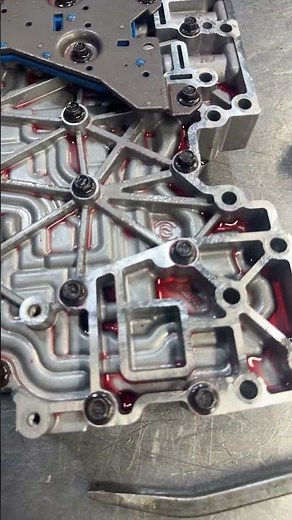 Allison transmission valve body #automobile #diesel #mechanic
