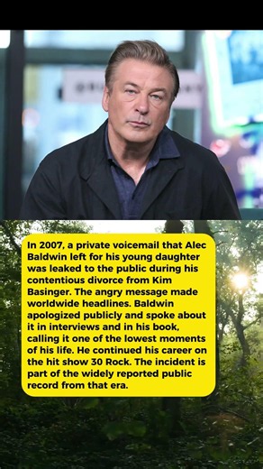 The Alec Baldwin Phone Message That He Apologized For Publicly
