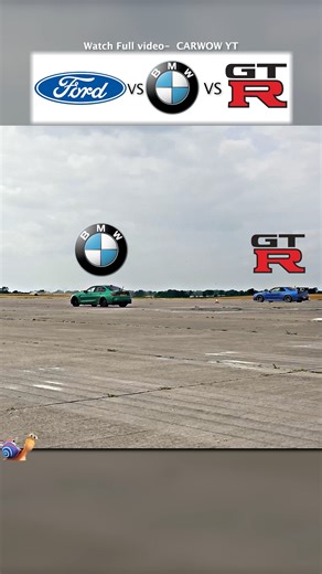 Nissan Skyline R34 GT-R vs Ford Mustang GT vs BMW M3 — DRAG RACE