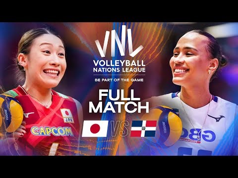 Japan 🇯🇵 vs. Dominican Republic 🇩🇴 | VNL 2025 - Full Match | Week 1