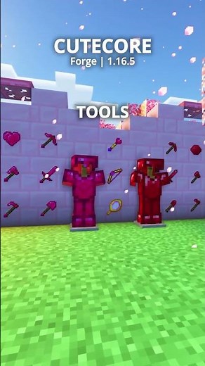 Cutecore mod for Minecraft 💕