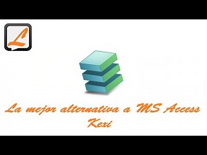 La mejor alternativa a MS Access: Kexi