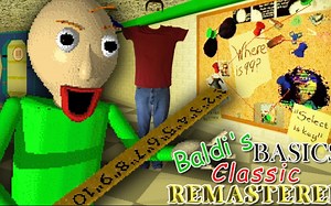 PghLFilms游玩巴迪老师的基础教育重制版-BBCR-Baldi's Basics Classic Remastered [all secrets??]
