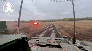 M2 Bradley Launches TOW Missile At Russian Position