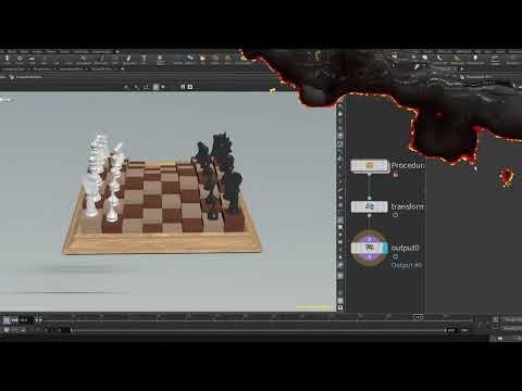 Procedural Chess Board