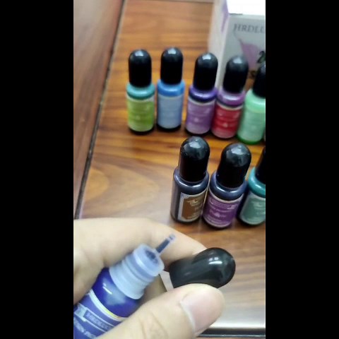 Resin Color Pigment, 20 Colors Translucent Liquid Resin Dyes and Pigments, Highly Concentrated Epoxy Resin Pigment for UV Resin and Epoxy Resin, Resin Colorant for Crafts, Resin Jewelry Making