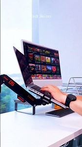 Desk Setup Upgrade! JINRAIKO Laptop Arm 🔥