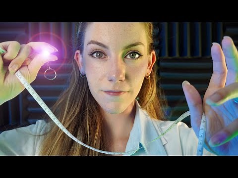 ASMR 🥼 Unspecified Examinations | Close Personal Attention, Face Touching, Measuring, Focus & Follow