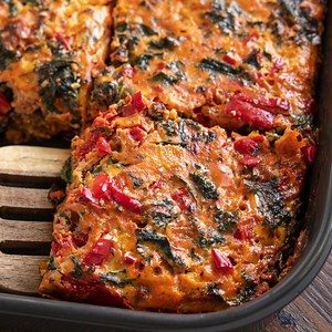 114K views · 27 reactions | Breakfast Layered Crustless Quiche –...