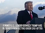 Trump resigns from acting union ahead of disciplinary hearing