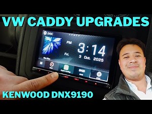 This VW Caddy Upgrade Lets You Have CarPlay and a CD Player!