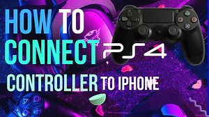How to connect Ps4 controller? | Connect PS4 controller to iP...