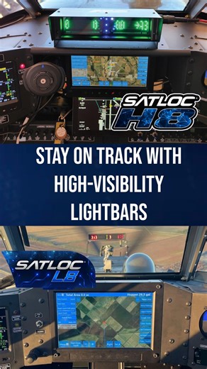 Precision isn’t optional — it’s essential. With Satloc GPS guidance, advanced Flow Control systems, and high-visibility Lightbars, you get the accuracy and confidence you need in every pass. ✔ Reduce overlap ✔ Maximize efficiency ✔ Improve application accuracy Built for the field. Built for applicators. Built for performance. 🔗 Learn more at https://tinyurl.com/29juh8vy | Satloc