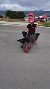 Motorized Chair barrow drifting #drift #drifting | Paton Machines