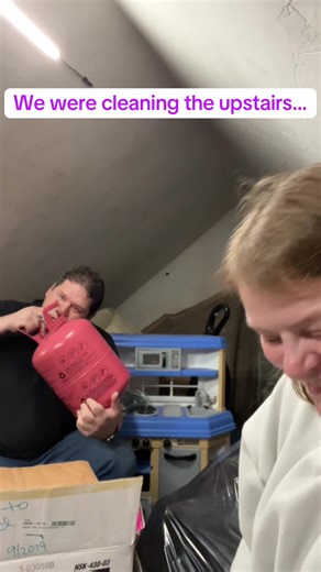 Funny Moments with a Helium Tank During Cleaning