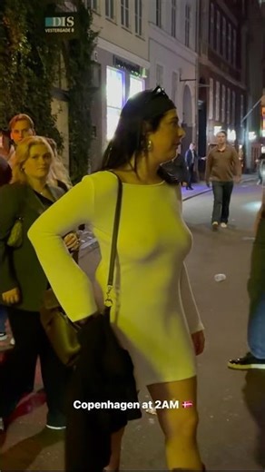 Copenhagen Nightlife at 2AM 🇩🇰 Danish Models Explore the City After Dark #shorts #nightlife #viral