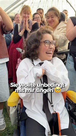 Sie wollte unbedingt mit mir singen 🥹🤍