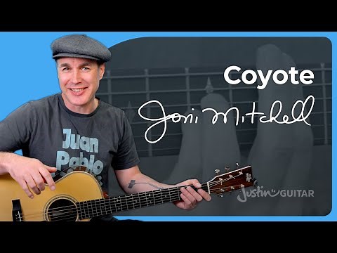 Coyote Guitar Lesson | Joni Mitchell