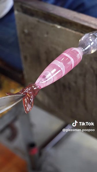 エビフライ制作プロセスとガラス細工体験