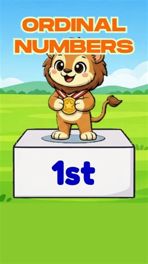 Learn Ordinal Numbers 1st to 10th | UKG & Grade 1 Math