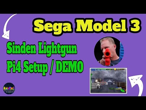 Sinden Lightgun Supermodel / Sega Model 3 setup and demo for your Raspberry Pi 4