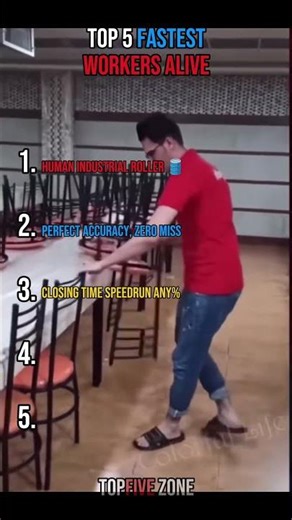 Top 5 Fastest Workers Alive #top5