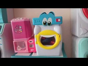 Toy washing machines collection in action - part 2