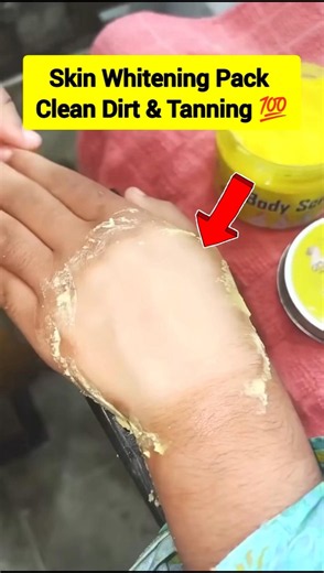 😱OMG Remove Full Body Dirt, Darkness & Tan In Just 5 Minutes.😍| #shorts #ytshorts #skincare #viral